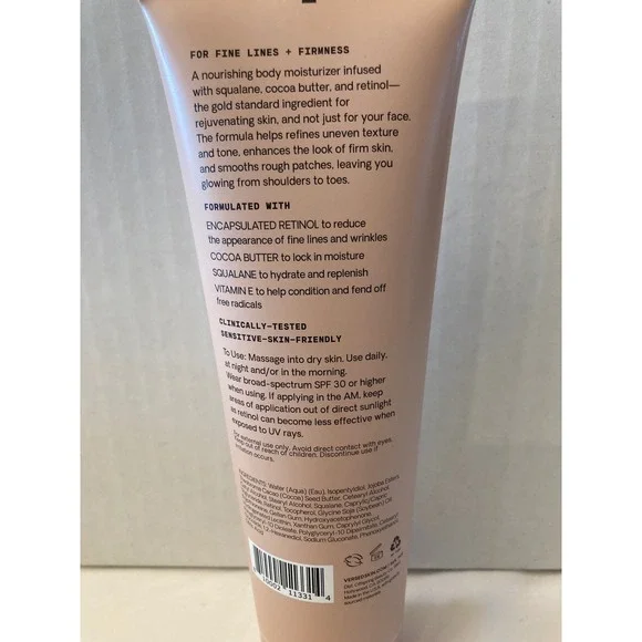 Versed Gentle Retinol Body Lotion Fragrance-Free Squalane Cocoa Butter - Picture 3 of 5
